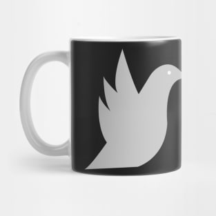 Love Doves Grey Mug